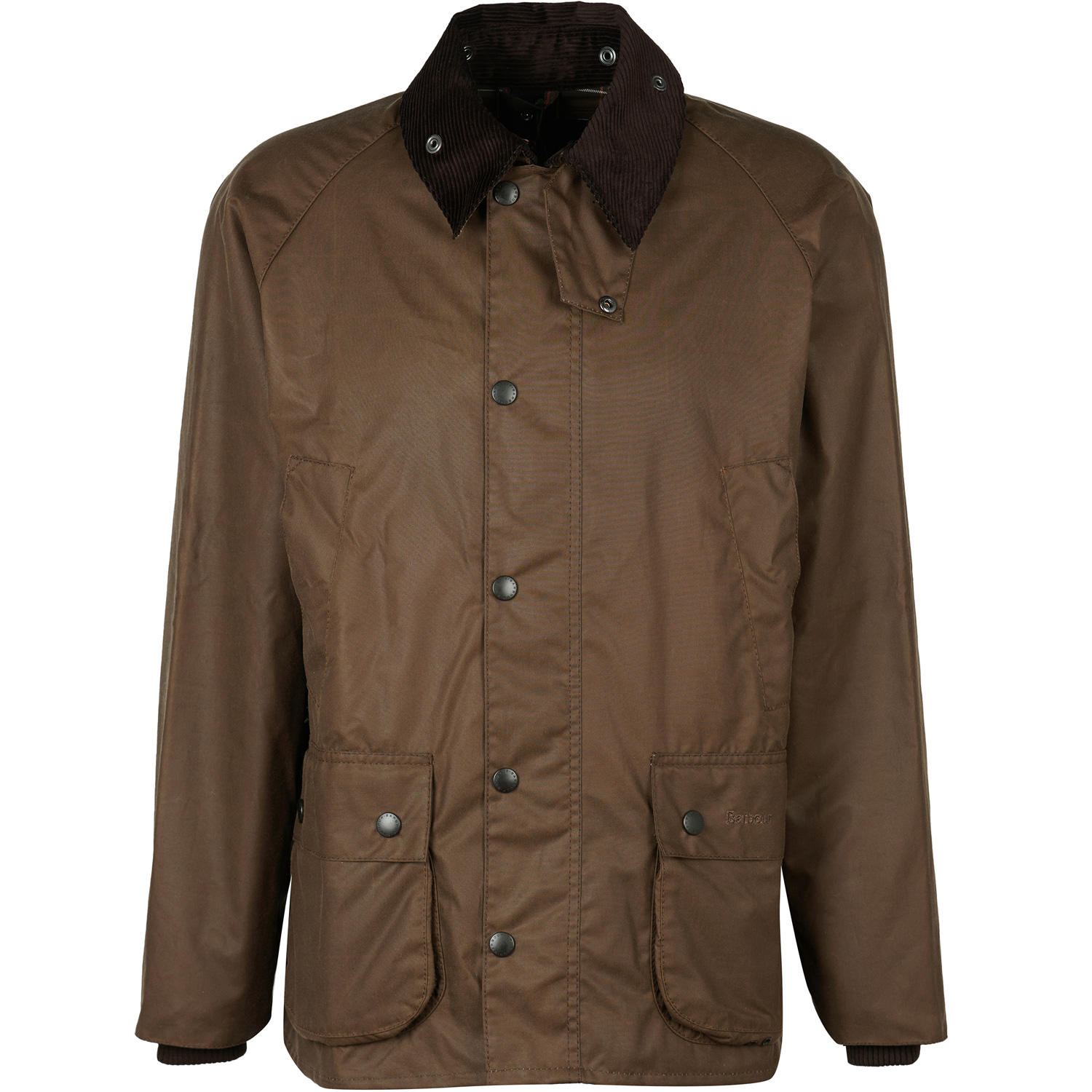 barbour BEDALE /ブラウン/34 Barbour Bedale logo-embroidered Wax Jacket | Brown | FARFETCH